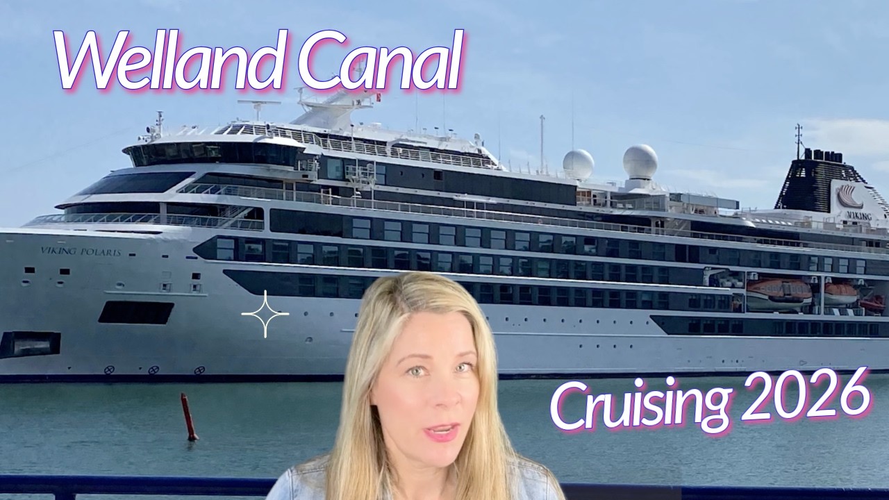 Great Lakes cruise season 2026 on the Welland Canal.